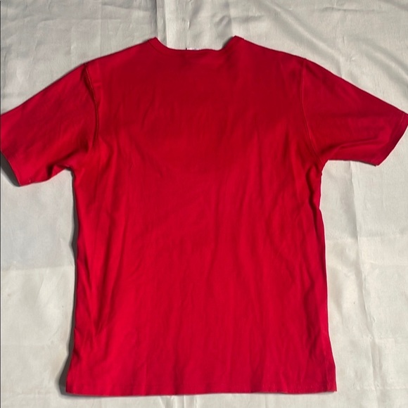 Vintage Champion Red T-Shirt with Original C logo - Picture 6 of 10